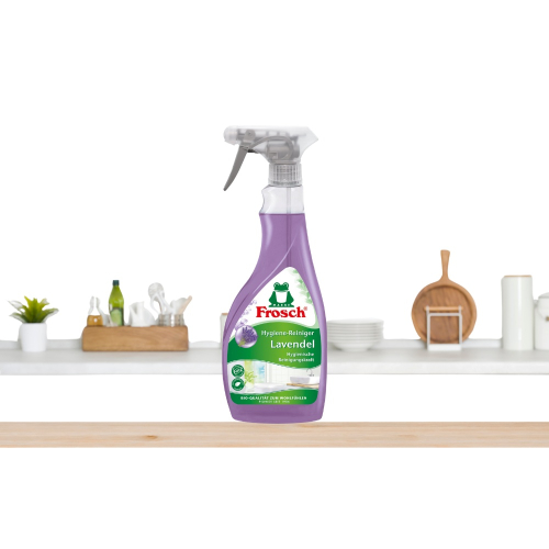 Chai Xịt Vệ Sinh Phòng Tắm, Loại Bỏ Bụi Frosch 500ml Hương Nho